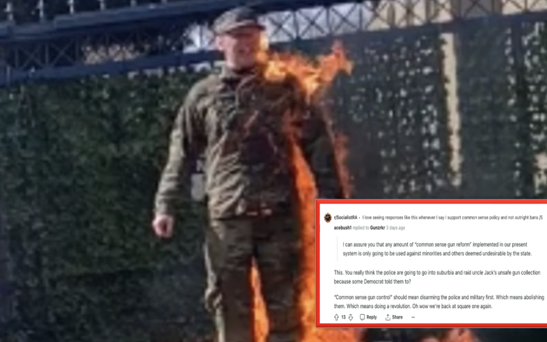 U.S. Air Force Member Who Set Himself on Fire, Social Media Account Discovered, Was an Anarchist Who Advocated to Disarm the Military, Gossiped About Colonels, and Told Jesus to **** Off